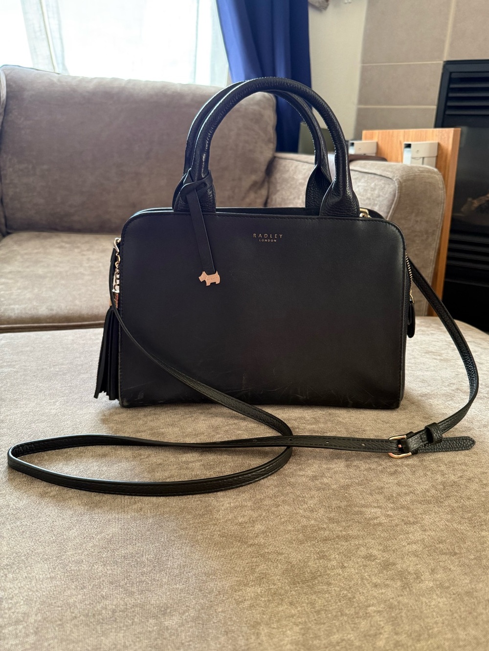 The Radley London Millbank Leather Grab Multiway Crossbody Handbag